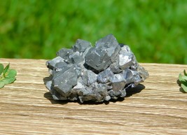 Galena Crystal Cluster Fine Mineral Specimen with Dolomite for Confidence Focus - $30.00