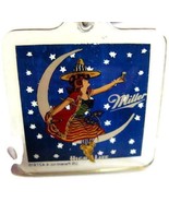Miller High Life Key Chain Acrylic Advertise Moon Stars Witch Car Truck ... - £15.55 GBP