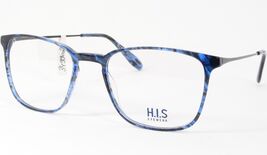 H. I.S Par Mpg Autriche HPL645 005 Demi Bleu Unique Lunettes Cadre Sa 51-18-140 - $88.18