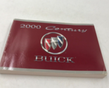 2000 Buick Century Owners Manual OEM K03B23060 - $44.99