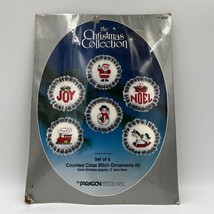 Paragon Needlecraft The Christmas Collection Counted Cross Stitch Ornaments Kit - $33.85