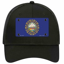 New Hampshire State Flag Novelty Black Mesh License Plate Hat - £23.17 GBP