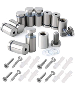 12 Pieces 3/4 X 1.2 Inch Sign Holders Standoff Screws Wall Mount Hardwar... - $223.46 MXN