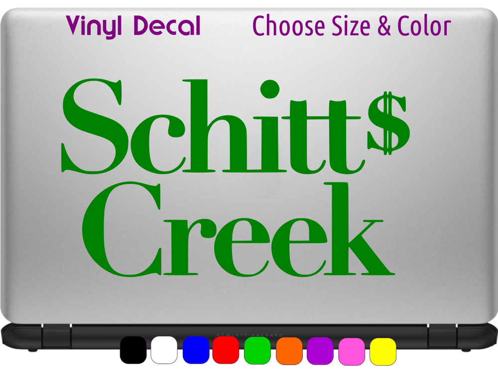 Primary image for SCHITT'S CREEK TV SHOW David Rose Pride Vinyl Window Sticker CHOOSE SIZE COLOR