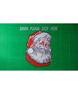 Santa Please Stop Here Flag - 3x5 Ft - £15.66 GBP