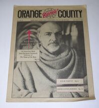 Sean Connery Name Of The Rose Orange County Review Newspaper Supplement ... - $24.99