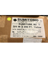 600&#39; Sumitomo Electric Sumitube B2  3/4&quot; Heat Shrink tubing Yellow - $38.25