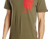 Etnies Skateboarding Military Green Orange Tompkins Tee T-Shirt NEW - $14.84+