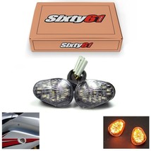 Yamaha R3 Flush Mount LED Turn Signal Lights 2015-2020 2021 2022 2023 20... - $29.00