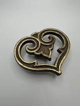 Vintage Brass Celtic Heart Drawer Pull 3.5 inches Screws are 1&quot; apart NB1 - €6,23 EUR
