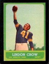 1963 Topps #45 Lindon Crow Exmt La Rams *X34293 - £2.01 GBP