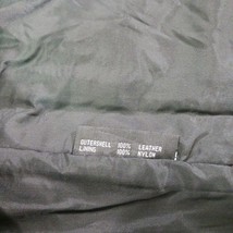 FMC Gulf Coast Thunder Beloxi Men's Black Snap Leather Biker Vest Pocket Size 44 image 9