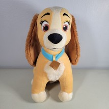 Disney Lady And The Tramp Lady Plush Stuffed Animal Dog 12&quot; Tall - £10.18 GBP