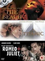 Titanic/The Beach/Romeo And Juliet DVD (2004) Leonardo DiCaprio, Luhrmann (DIR)  - £13.98 GBP