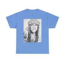 Erykah Badu Graphic Print Short Sleeve Crew Neck Unisex Heavy Cotton Tee Shirt - £9.59 GBP+