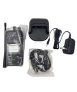 Two Way Radio Samcom FPCN30A 5W UHF 20 Ch Long Range Programmable Walkie... - $47.52