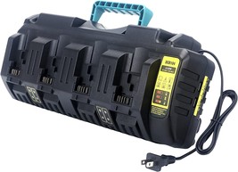 Dcb104 4-Port Rapid Charger For Dewalt 12V 20V Max Lithium Battery Dcb20... - £72.90 GBP