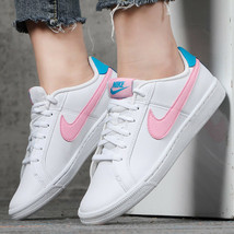 Nike Girls 833535-110 Court Royale Sneaker Shoes White Pink Laser Blue (... - $148.47
