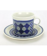 Royal Doulton TANGIER Flat Bottom Cup and Sauce Vintage #LS1005 Pattern - £14.84 GBP