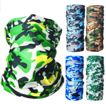 5pcs Face Neck Gaiter Unisex Cooling Scarf Balaclava Headwear Mask for W... - £7.05 GBP