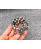 4 Rows Ring Scrotum Pendant Device for Men Steel Steel Spike Cock Ring - $70.00