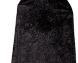 ￼Adulti Lungo 55” Pollici Velluto con Cappuccio Costume Mantello Nero Nuovo - £11.76 GBP
