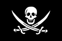 3X5 Pirate Jack Rackham Flag Skull Pirate Rackham Flag Banner Premium USA SELLER - £10.96 GBP