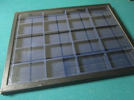 Jewelry Portable Show Tray Portable Glass Cardboard CASE Curio - $1,029.96 MXN