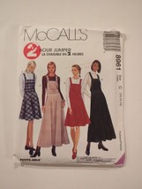 McCall&#39;s 8961 Misses 2 Hour Jumper Romper  Sewing Pattern Sizes 10-14 Some Cut - £7.70 GBP