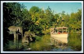   Disneyland - Elephant Bathing Pool Postcard  Anaheim,California - £7.90 GBP