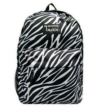 ZEBRA  Backpack School Pack Bag 205 Black Stiped Back Pack Free Shipping... - $14.84