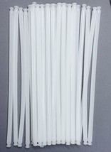 27 Knex Clear Flexible Rods 7-1/2&quot; Standard K&#39;nex Parts Translucent Whit... - £13.01 GBP