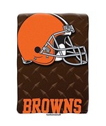 CLEVELAND BROWNS NFL SPORTS TEAM SOFT WARM THROW BED BLANKET TWIN SIZE 6... - £41.63 GBP