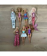 Barbie Doll Bundle of 7 Dolls - £26.52 GBP