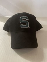 Michgian State Spartans Size 7 1/8 Fitted Hat Vtg Rare Lids NCAA - £15.58 GBP