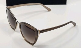 Isaac Mizrahi Brown Tortoise Sunglasses Cat Eye Oversized 56 21 145 IM30... - $59.39