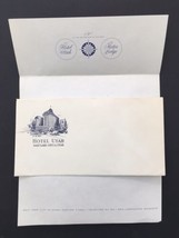 Vintage Hotel Stationery Hotel Utah Salt Lake City Letterhead &amp; Envelope 1950s - £10.44 GBP