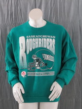 Saskatchewan Roughriders Sweater (VTG) - Helmet Graphic - Men&#39;s XL - £66.86 GBP