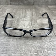 Vogue Eyeglasses Frames VO 2813-B W44 Black Square Silver Full Rim 53 17... - $9.38