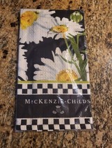 MACKENZiE CHiLDS Courtly Check Daisy Dish Towel Single NEW Sealed - $18.99