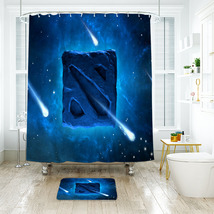 Dota 004 Shower Curtain Bath Mat Bathroom Waterproof Decorative - £18.32 GBP+