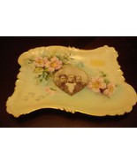 Jean Pouyat Limoges Compatible with Antique Tray Victorian Mother &amp; Chil... - $140.73 CAD