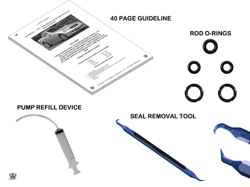 Primary image for Hydraulic Cylinder Repair Kit with Seal Removal Tool for 96-04 Mercedes SLK 230 