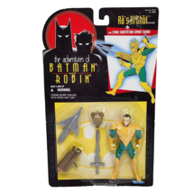 VINTAGE 1995 KENNER BATMAN RA&#39;S AK GHUL ACTION FIGURE W COMBAT SWORD SEA... - $19.00
