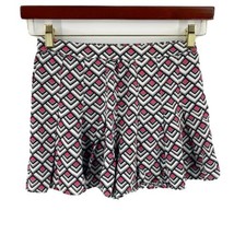 Hollister Shorts Size Small Pink Gray White Flowy Geometric Print Womens - £8.53 GBP