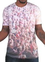 Bench Mens White Face the Bass Where is the Music Festival Concert Waldo T-Shirt - $19.97