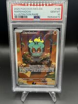 PSA 10 MARSHADOW 146/132 ILLUSTRATION RARE MEGA EVOLUTION POKEMON  - $98.99