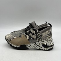Steve Madden Cliff Natural Snake Womens Fashion Sneakers Shoes Size 7.5 - £28.93 GBP