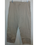 WRANGLER 5 STAR MEN&#39;S 100% COTTON FLAT FRONT/RELAXED FIT PANTS-36x30-NWT - $260.26 MXN