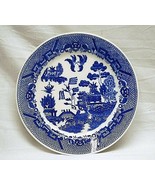 Old Vintage Blue Willow 9-1/8&quot; Luncheon Plate by Japan China Discontinue... - £14.69 GBP